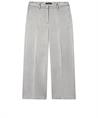 Luisa Cerano metallic cropped broek