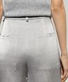 Luisa Cerano metallic cropped broek
