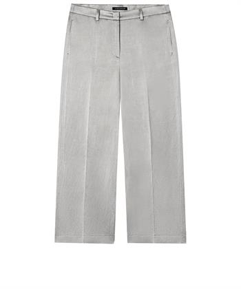 Luisa Cerano metallic cropped broek