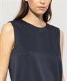 Luisa Cerano mouwloze silky top