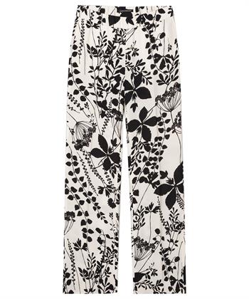 Luisa Cerano palazzo broek crepe flower