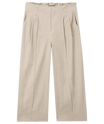 Luisa Cerano poplin culotte broek