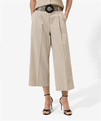 Luisa Cerano poplin culotte broek