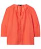 Luisa Cerano ramie blouse kniphals