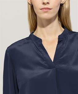 Luisa Cerano silky blouse kniphals