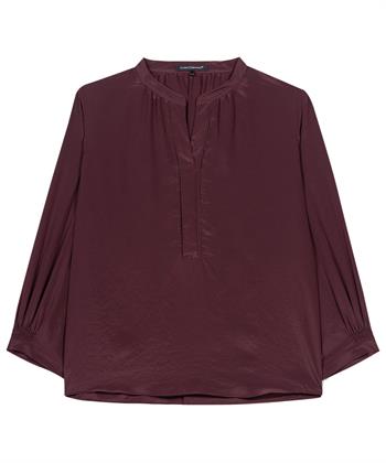 Luisa Cerano silky blouse kniphals