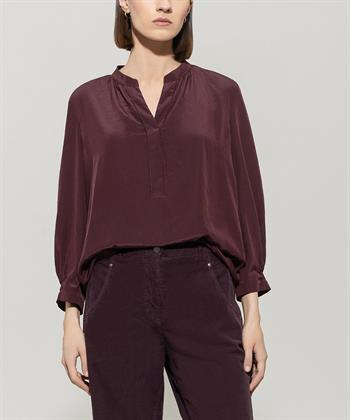 Luisa Cerano silky blouse kniphals