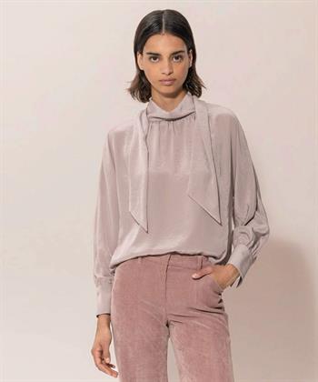 Luisa Cerano silky blouse met strik