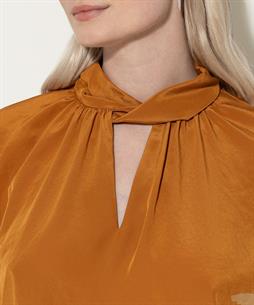 Luisa Cerano silky blouse twist hals