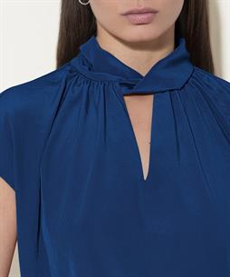 Luisa Cerano silky blouse twist hals
