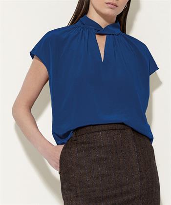 Luisa Cerano silky blouse twist hals
