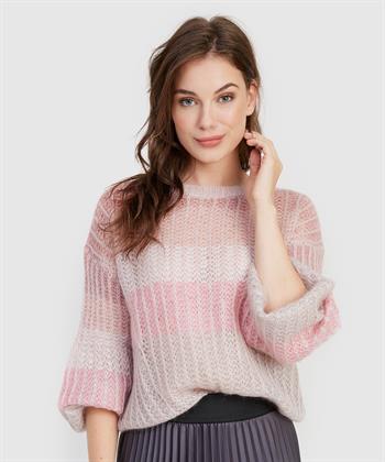 Luisa Cerano trui mohair streep