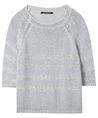 Luisa Cerano truitje lurex streep