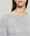 Luisa Cerano truitje lurex streep