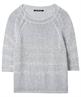 Luisa Cerano truitje lurex streep
