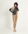 Luisa Cerano turtleneck truitje kant folie print
