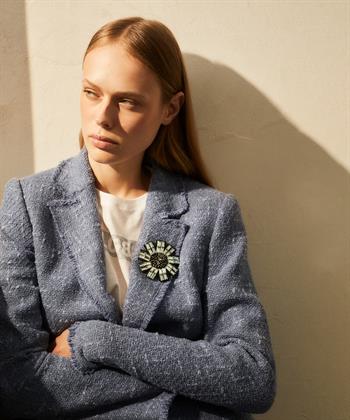 Luisa Cerano tweed blazer