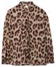 Luisa Cerano voile blouse panter strik