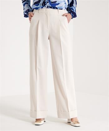 Luisa Cerano wide leg broek crepe