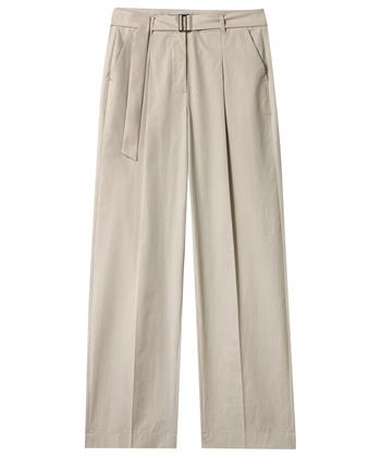 Luisa Cerano wide leg broek met ceintuur