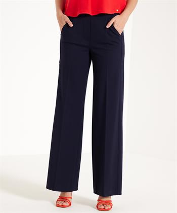 Luisa Cerano wide leg punto milano broek