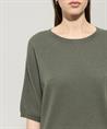 Luisa Cerano wol cashmere trui korte mouw