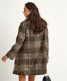 Luisa Cerano wolmix mantel ruit lurex
