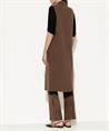 Luisa Cerano wolmix mouwloze blazer