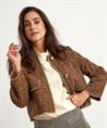Luisa Cerano wolmix tweed jasje lurex