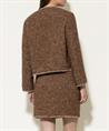 Luisa Cerano wolmix tweed jasje lurex