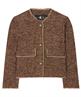 Luisa Cerano wolmix tweed jasje lurex