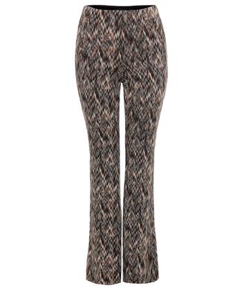 MAC Jeans bootcut broek zigzag jacquard