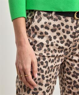 MAC Jeans chino panterprint Turn Up