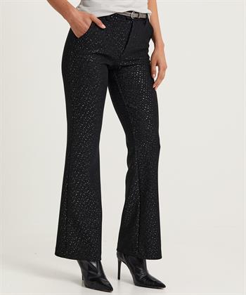 MAC Jeans flared broek glitters Joana