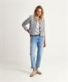 MAC Jeans straight fit jeans met strass Flash