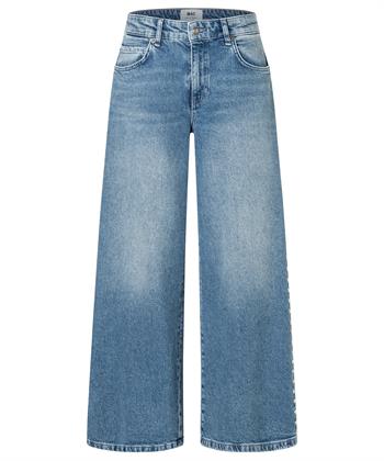 MAC Jeans super wide leg jeans studs Nevada