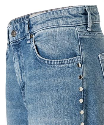 MAC Jeans super wide leg jeans studs Nevada