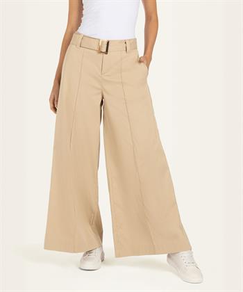 MAC Jeans ultra wide leg broek ceintuur Carletta