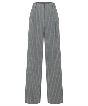 MAC Jeans wide leg broek krijtstreep Chaja