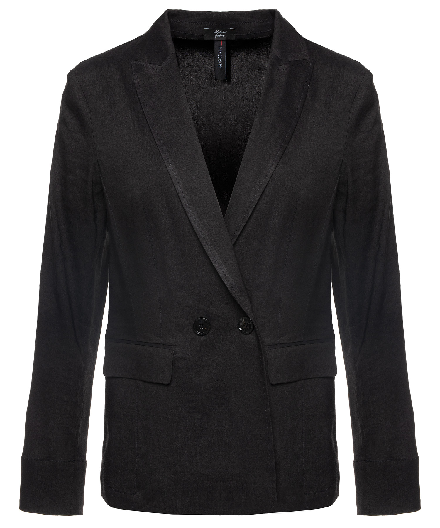 Marc Cain blazer met linnen Marc Cain blazer met linnen