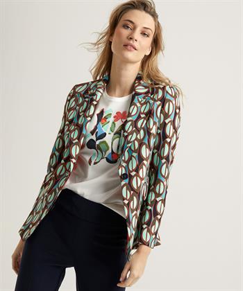 Marc Cain blazer scuba multicolor
