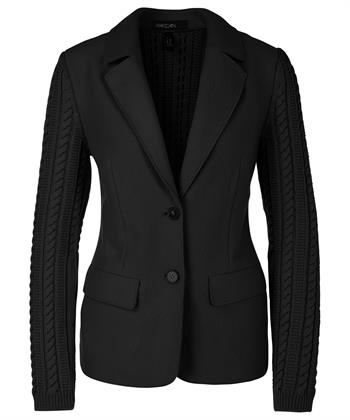 Marc Cain blazervest cooked wool kabel