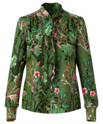 Marc Cain blouse fazant flower