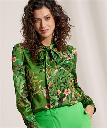 Marc Cain blouse fazant flower