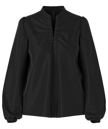 Marc Cain blouse kniphals plooitjes