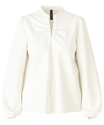 Marc Cain blouse kniphals plooitjes