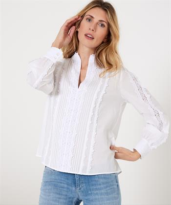 Marc Cain blouse met kant