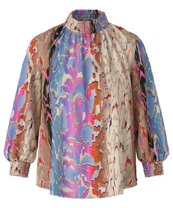 Marc Cain blouse smock multicolour