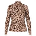 Marc Cain colshirt mesh animalprint