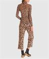 Marc Cain colshirt mesh animalprint